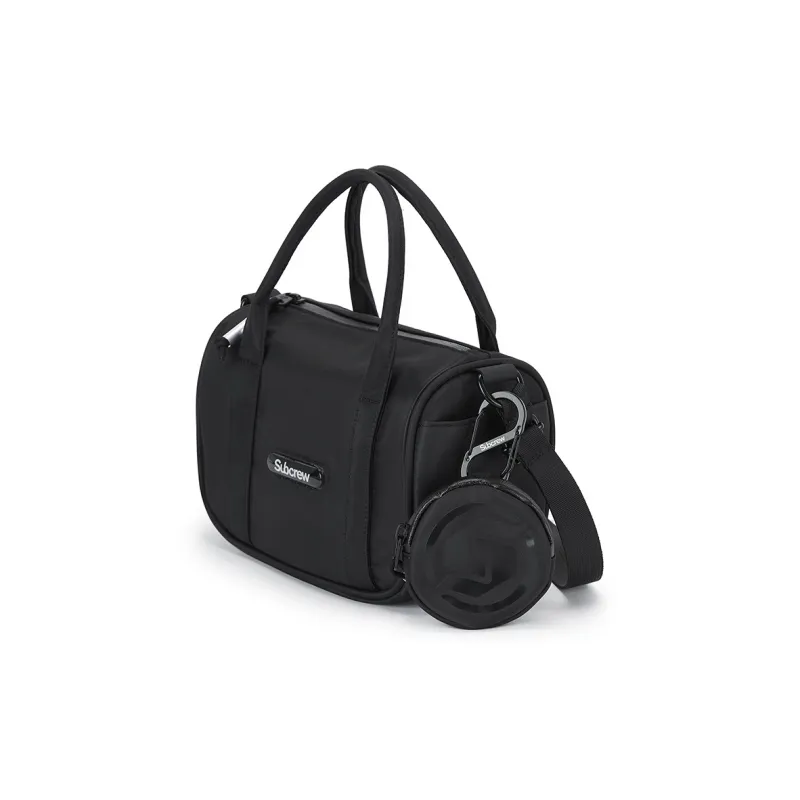 Subcrew Polyester Boston Bag One Shoulder Handbag Crossbody Bag Small Size Women's Multicolor-7