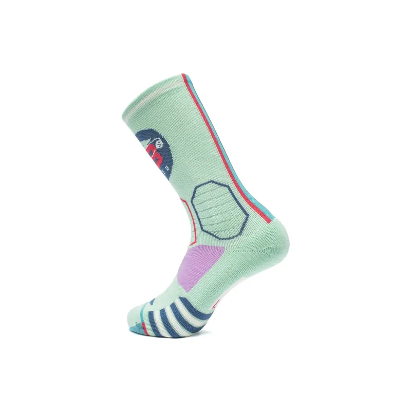 LiNing Sports Basketball Collection SS23 Basketball Socks Men's 1 Pack Light Mint Green-1