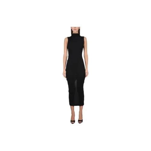 Helmut Lang Sleeveless Dresses Women's Black