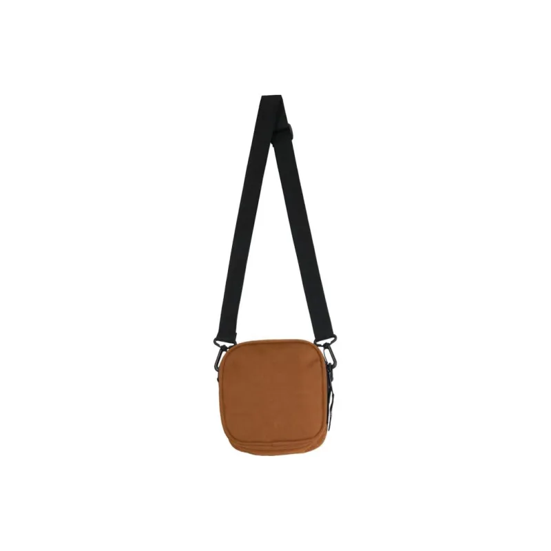 Carhartt WIP Essentials Polyester Small Square Bag Shoulder Bag, Crossbody Bag Regular Unisex Brown-3