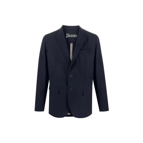 HERNO Plain Single-breasted Blazer