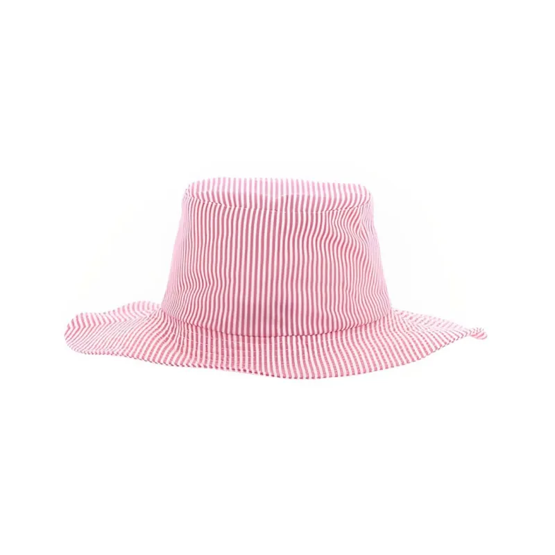 MOSCHINO Kids Stripe print Cotton Hat-1