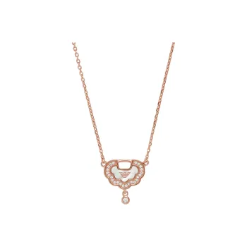 EMPORIO ARMANI Silver Necklaces Women's