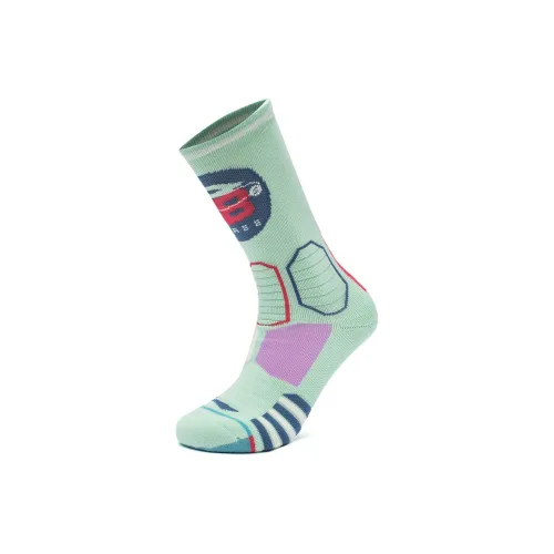 LiNing Sports Basketball Collection SS23 Knee High Socks Men's 1 Pack Light Mint Green