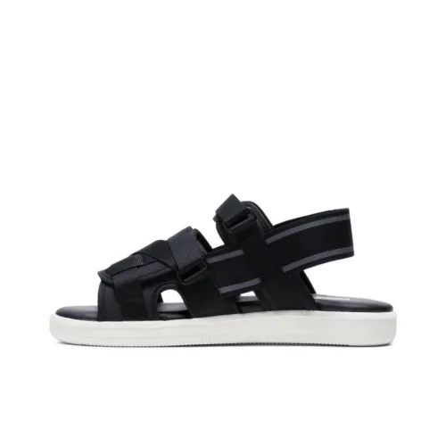 Onitsuka Tiger Tokuten Beach Sandals Unisex Black/White