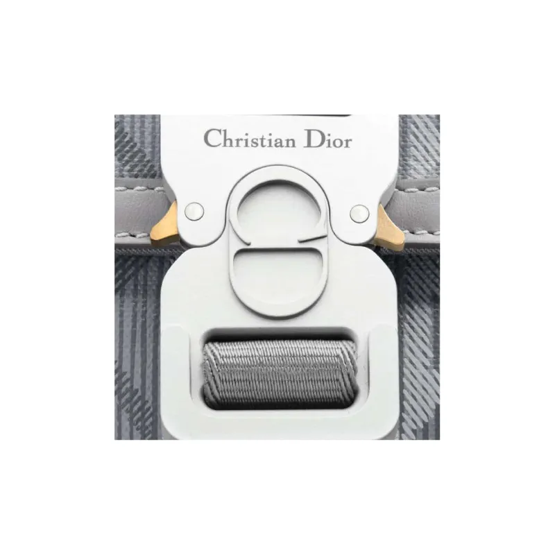 DIOR Hit The Road Canvas Crossbody Bag Shoulder Bag Men's Dio Gray-5