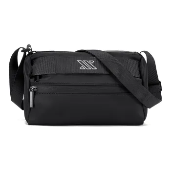 NOMK Oxford Toast Bag Workwear Bag Messenger Bag Backpack Shoulder Bag Crossbody Bag Unisex Black