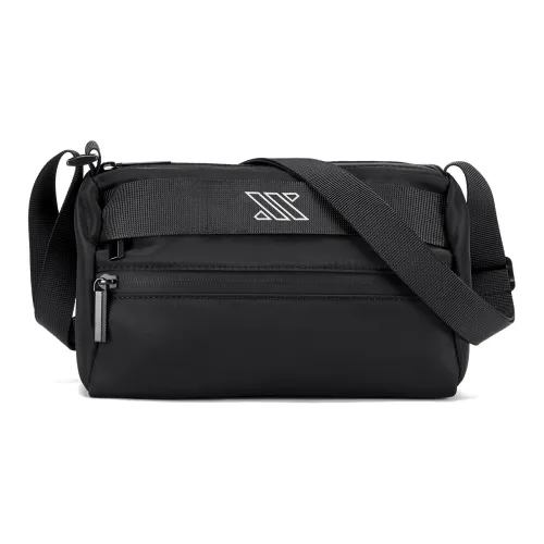 NOMK Oxford Toast Bag Workwear Bag Messenger Bag Backpack Shoulder Bag Crossbody Bag Unisex Black