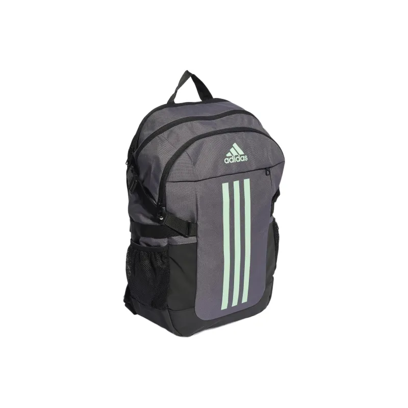 Adidas Polyester Backpack Regular Unisex Gray/Black/Mint Green-1