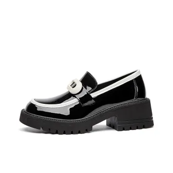 FOXER Platform Shoes Women's Black