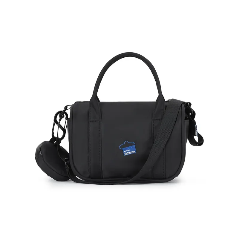 Subcrew Polyester Boston Bag One Shoulder Handbag Crossbody Bag Small Size Women's Multicolor-8