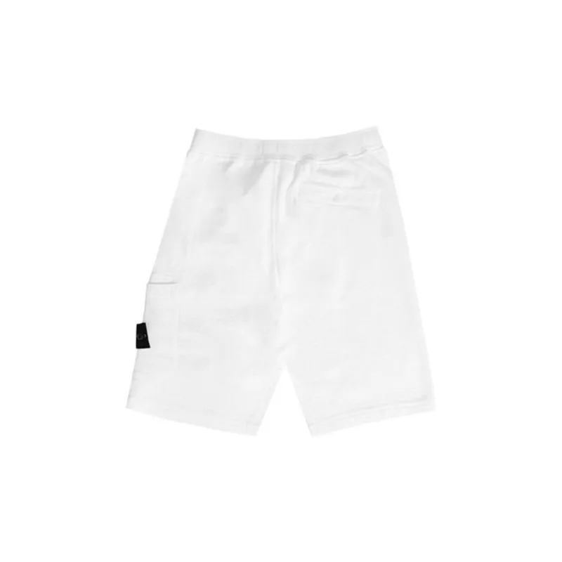 STONE ISLAND Side Logo patch Shorts-1