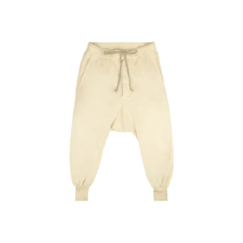 Rick Owens DRKSHDW Knitted Sweatpants Unisex Cream