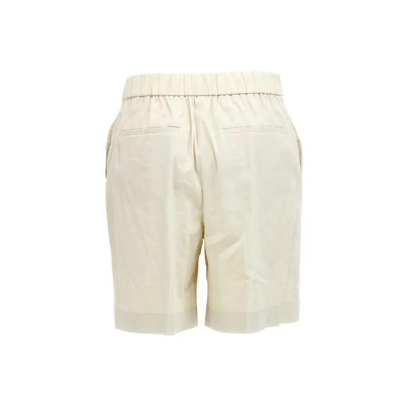 THEORY Casual Shorts Women's Beige-1