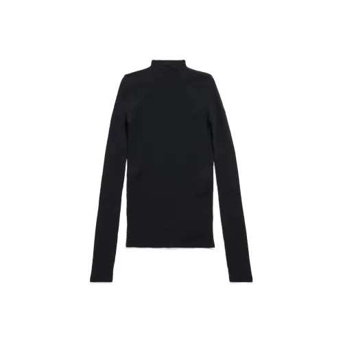 Balenciaga High-Neck Knitted Top