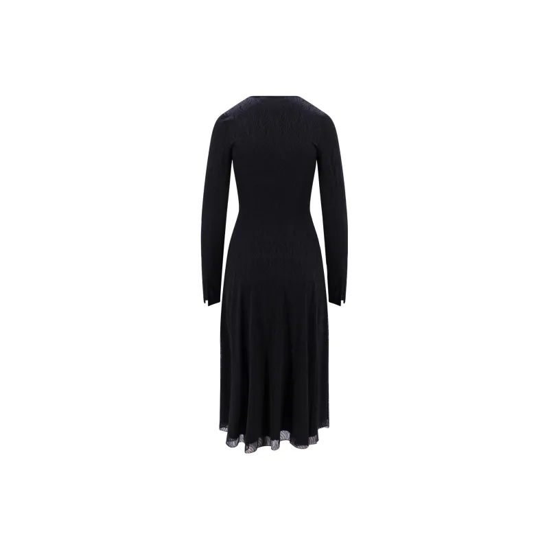 Rotate Long-Sleeved Dresses Women's Black-1