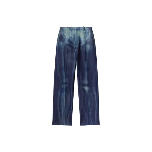 OFF-WHITE Runway Body Scan Tailored Denim Trousers