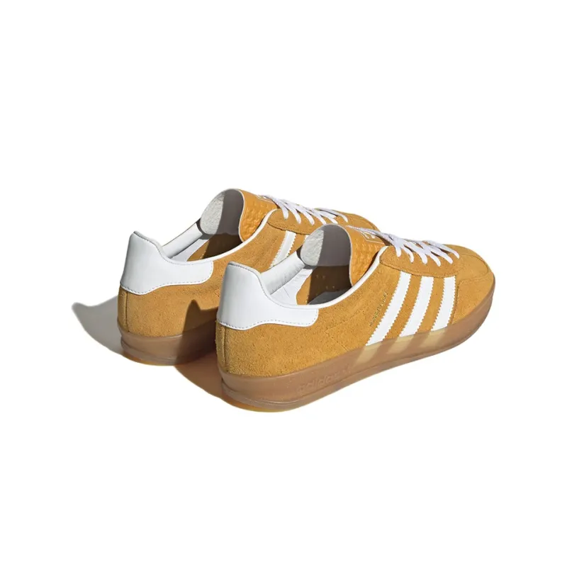 Adidas Gazelle Indoor Orange Peel White Women's-3
