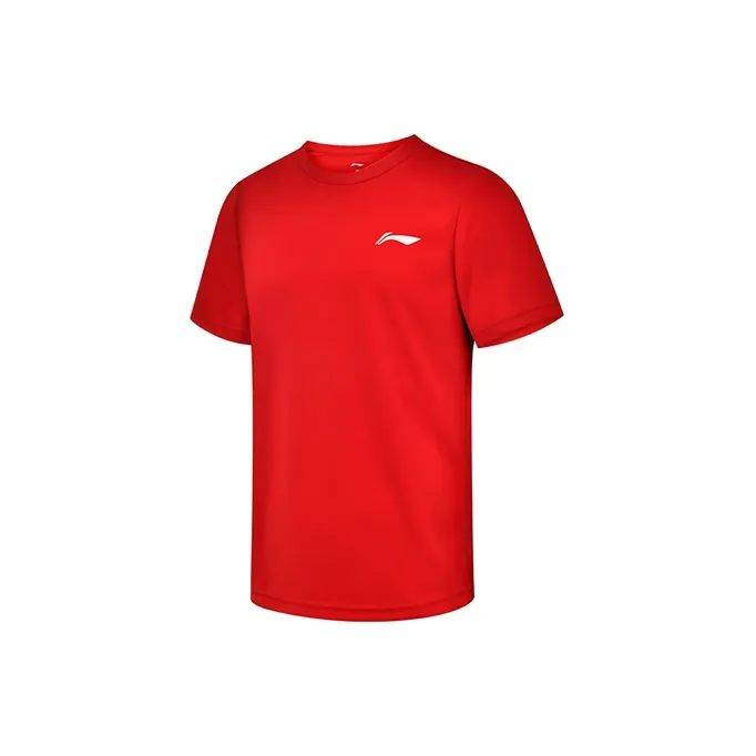 LiNing Badminton Series T Shirt Unisex Red-2