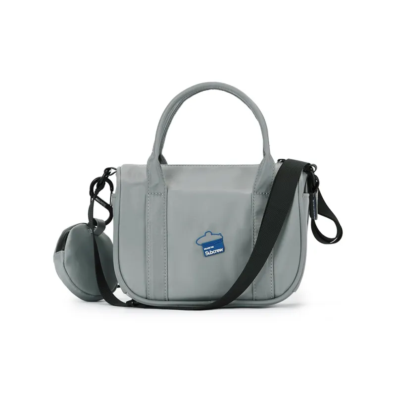 Subcrew Polyester Boston Bag One Shoulder Handbag Crossbody Bag Small Size Women's Multicolor-2