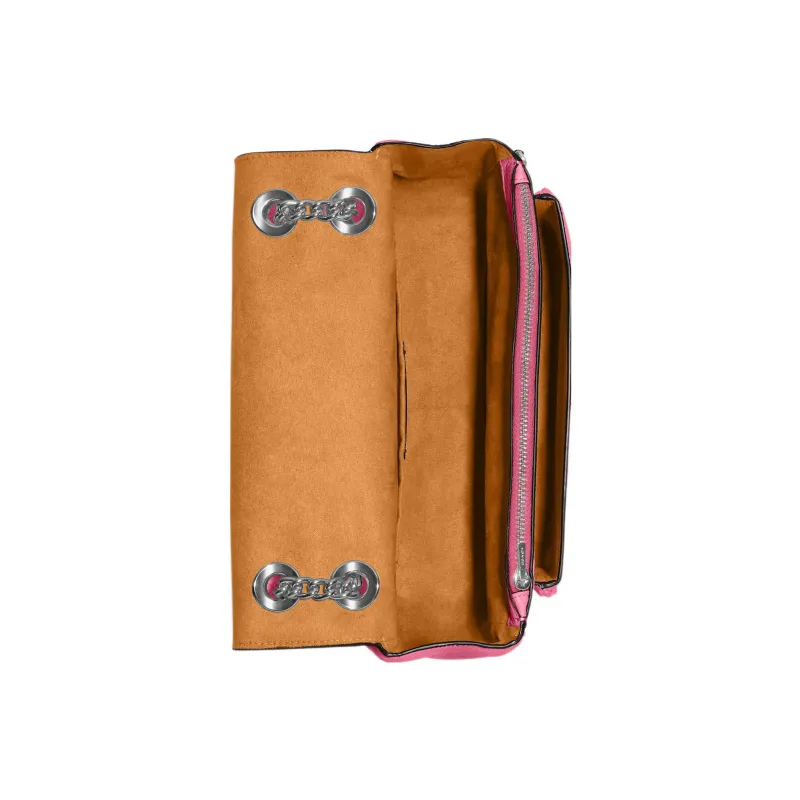 COACH Klare Leather Envelope Bag Shoulder Bag Crossbody Bag Medium Size Women's Rose Pink-2