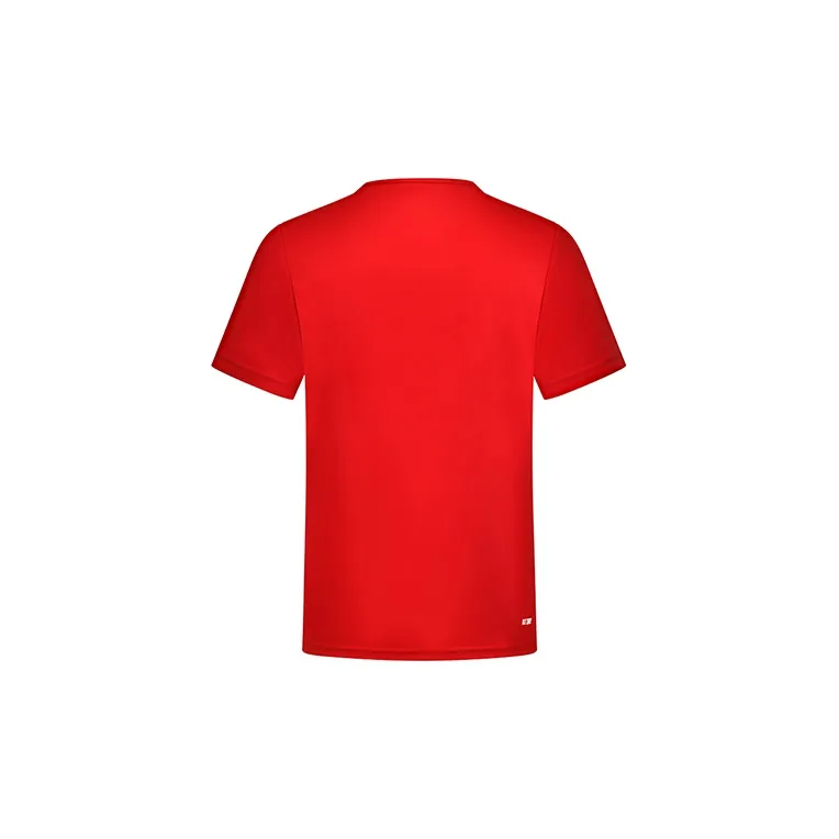 LiNing Badminton Series T Shirt Unisex Red-1