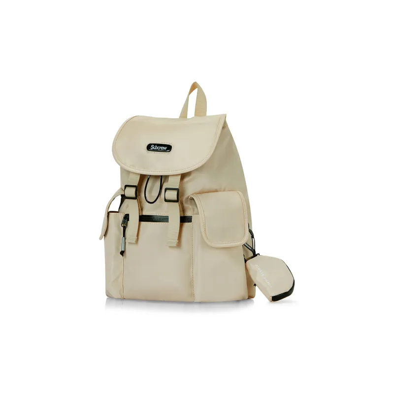 Subcrew Polyester Backpack Small Size Women's Multicolor-8