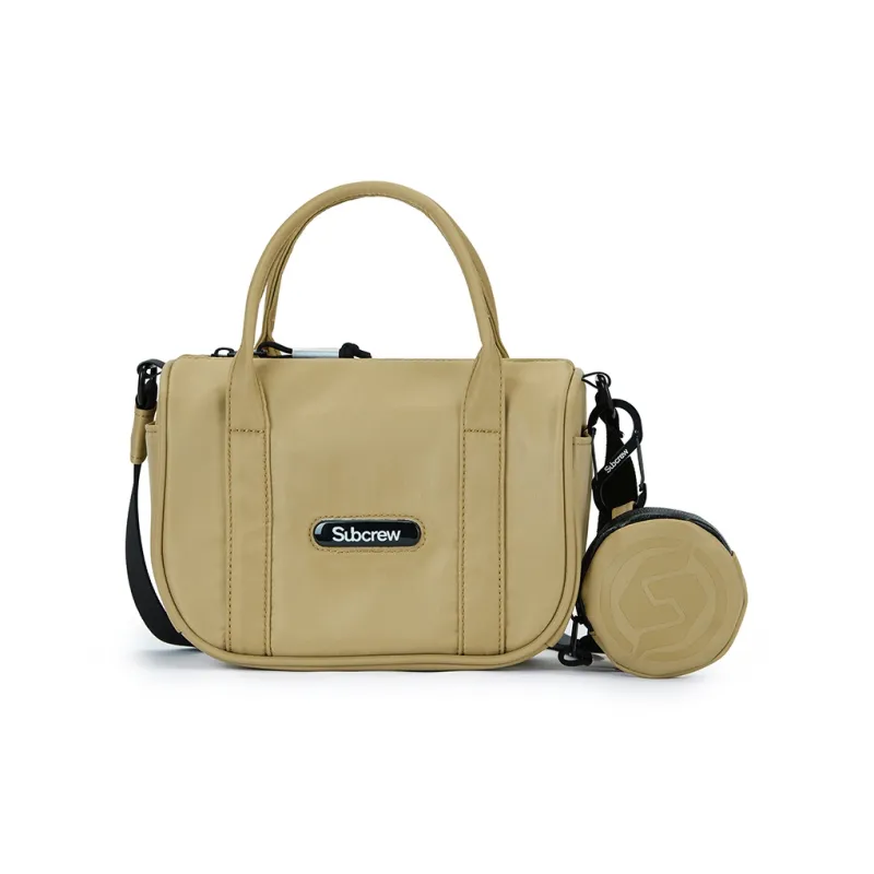 Subcrew Polyester Boston Bag One Shoulder Handbag Crossbody Bag Small Size Women's Multicolor-3
