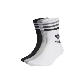 Adidas Originals Mid Calf Socks Unisex 3 Pack