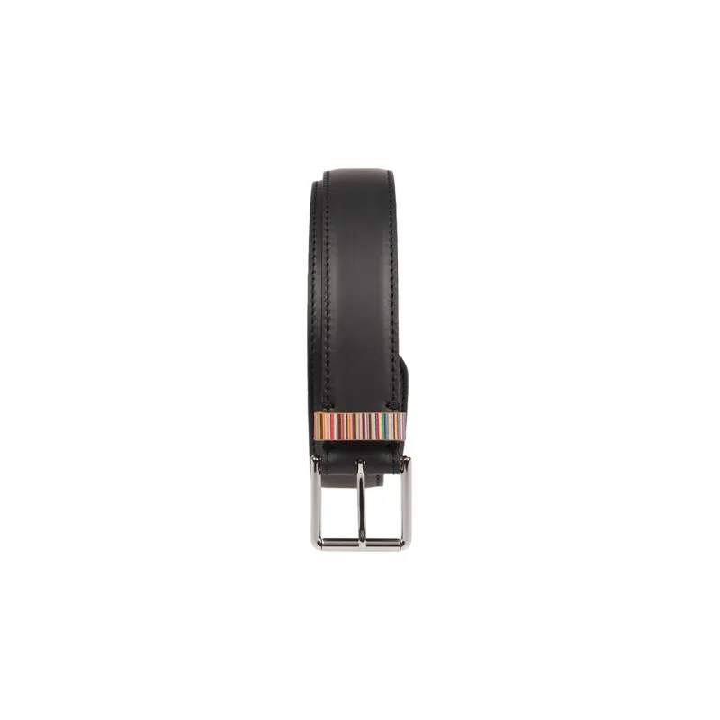 Paul Smith Signature Stripe Buckled Belt-1