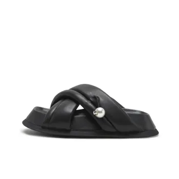 MIO Slide Slippers Women's Black/White