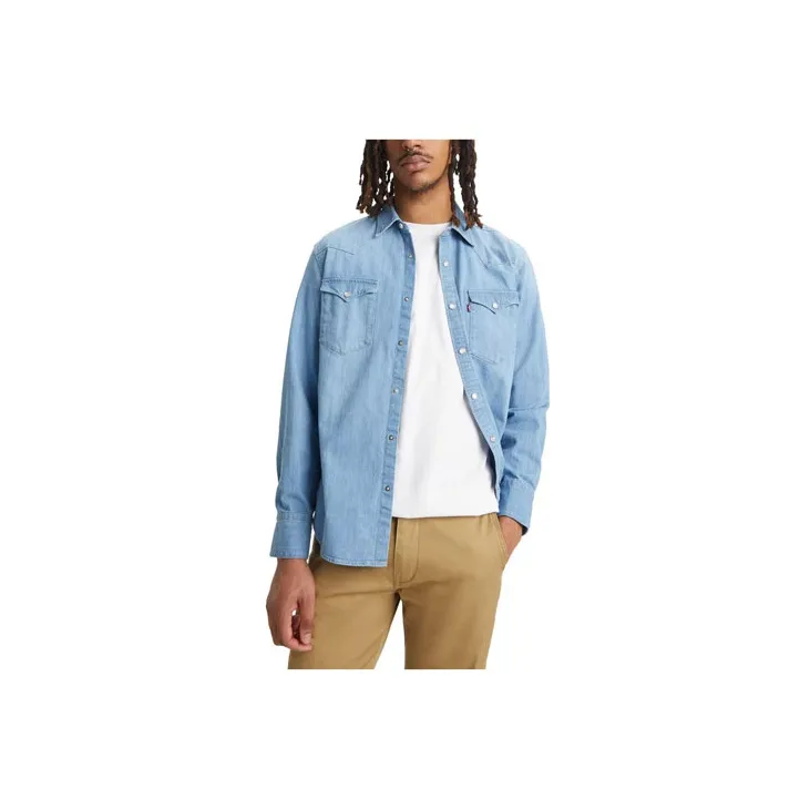 Levis Barstow Denim Western Shirt-1