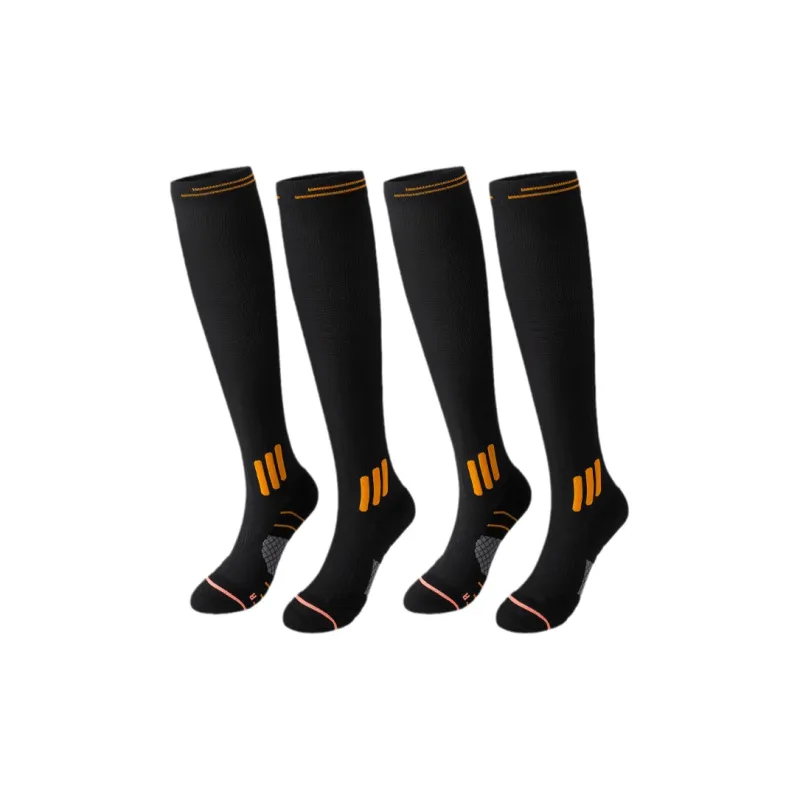 SPORT'S HOUSE Basketball Socks Multicolor Nylon Cotton Women's 2 Pack-3