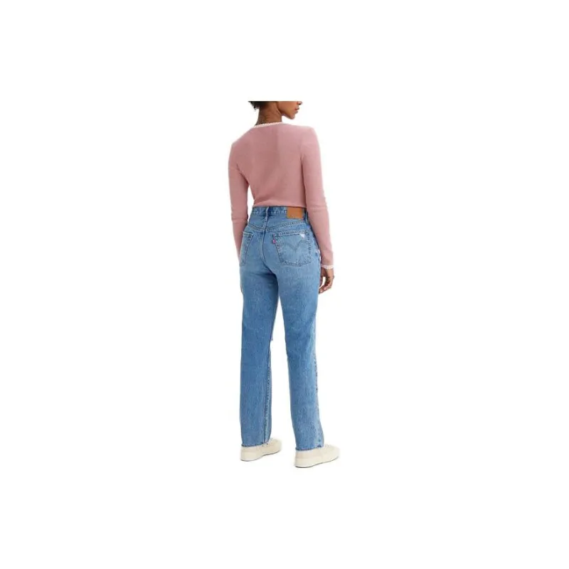 Levis Jeans Women's Medium Washed Blue-2