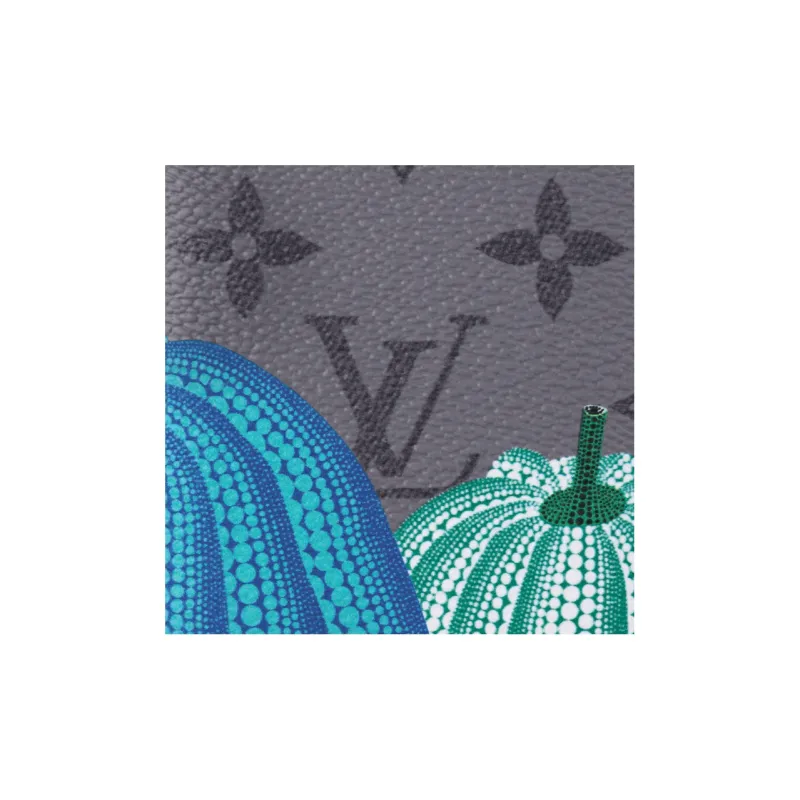 LOUIS VUITTON Lv X Yk Pocket Organizer Pumpkin Print-4