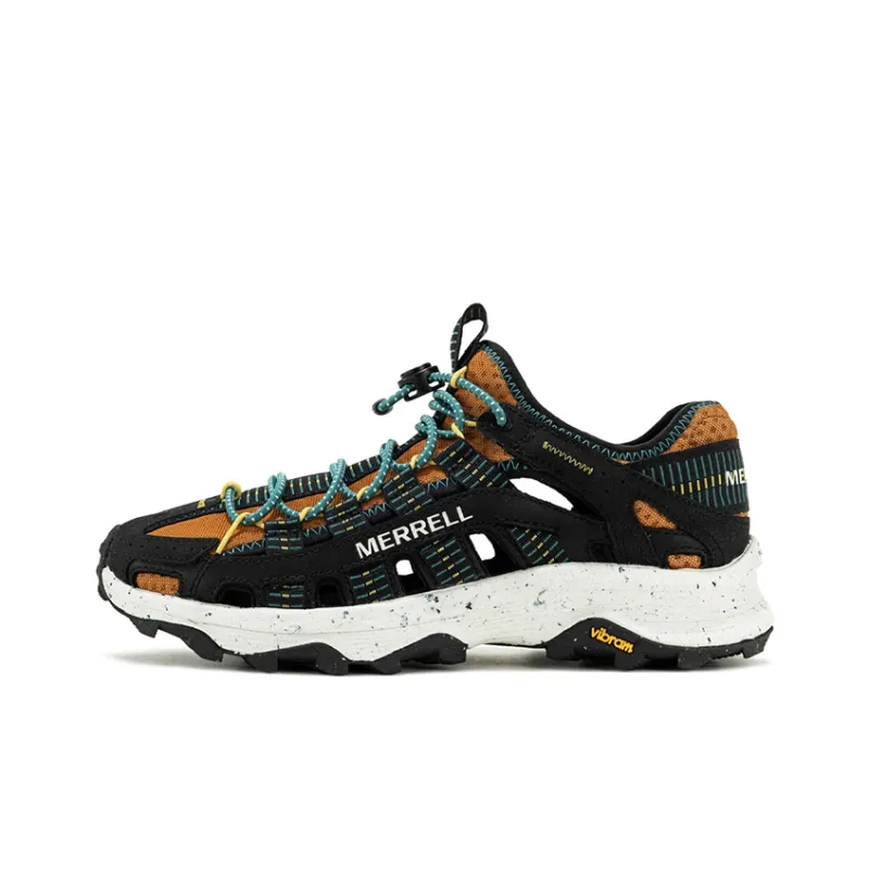 MERRELL Anti Slip Wear Resistant River Trekking Shoes Men's Brown Yellow-0