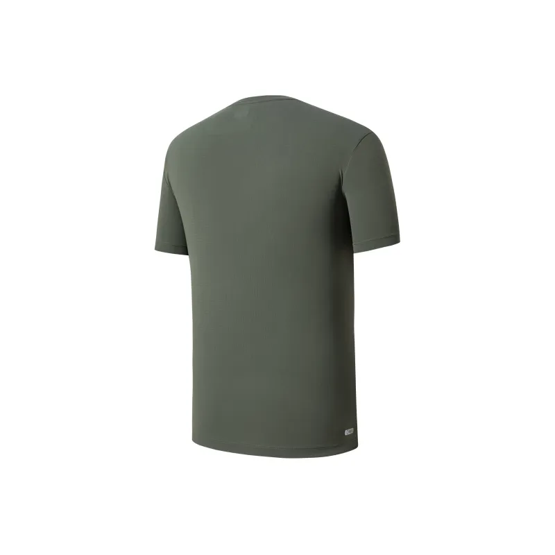 Erke Moisture Wicking Series T Shirts Men Maple Green-1