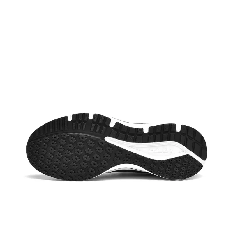 LOTTO Cushioning Anti Slip And Wear Resistant Low Top Training Running Shoes Men's Black-4