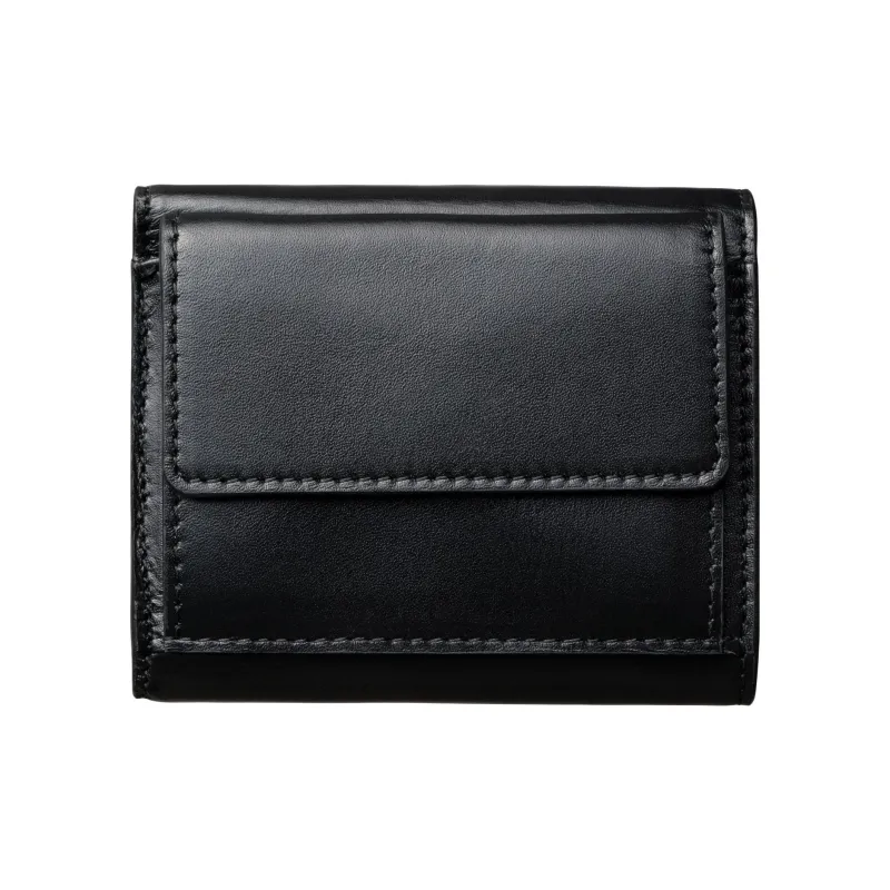 A.P.C Leather Wallet Small Size Men's Black-2
