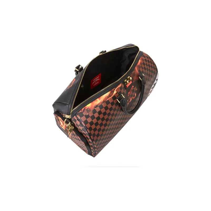 SPRAYGROUND PVC Travel Bag, Sneaker Bag, Handbag Tubas Unisex Brown-3