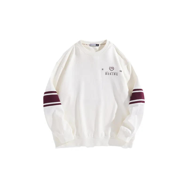 Everlast X PEACEBIRD MEN EVERLAST Sweatshirts Men Ecru-1
