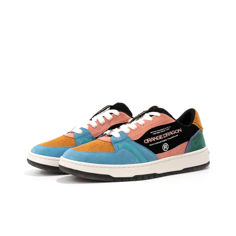 Orange Dragon x Ocai Low Top Skateboard Shoes Unisex Macaron Color-1