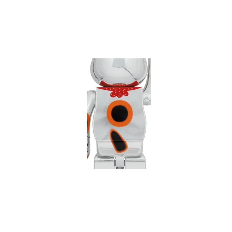 Bearbrick Lucky Cat Good Luck Ten Million Ryo Silver Plated-2