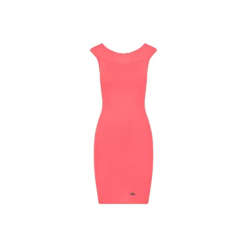 Vivienne Westwood Short-Sleeved Dresses Women's Pink