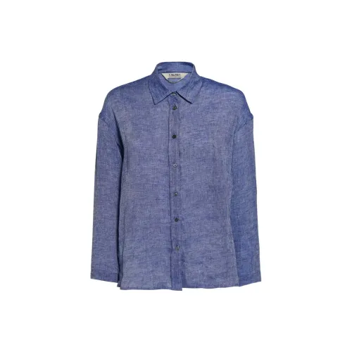 'S MAX MARA Shirts Women's Blue Purple