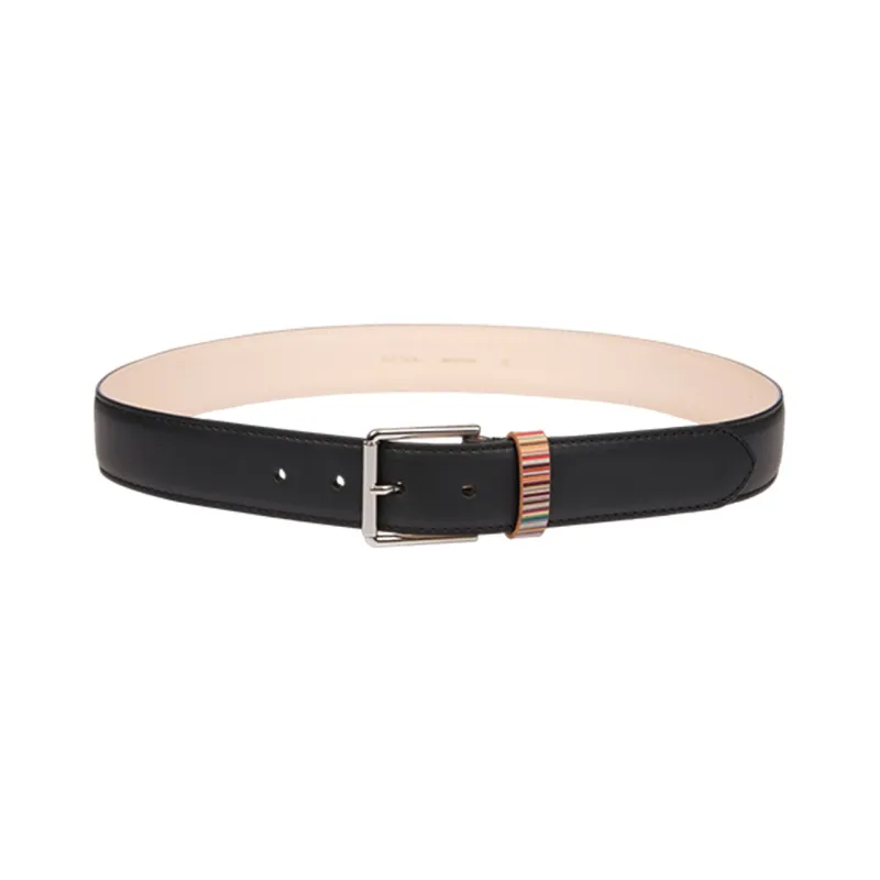 Paul Smith Signature Stripe Buckled Belt-0
