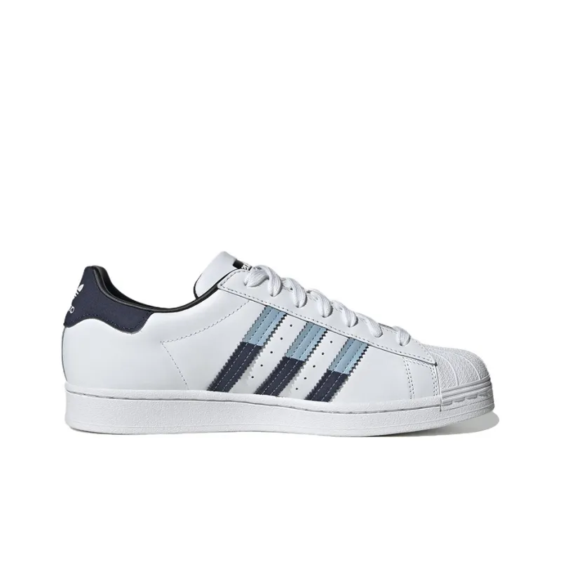 Adidas Originals Superstar Shoes 'White Navy'-1