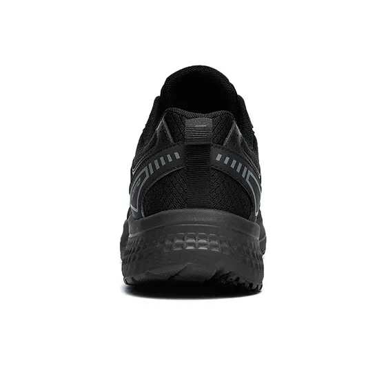 LOTTO Anti Slip Wear Resistant Low Top Carbon Plate Technology Marathon Running Shoes Men's Black-3