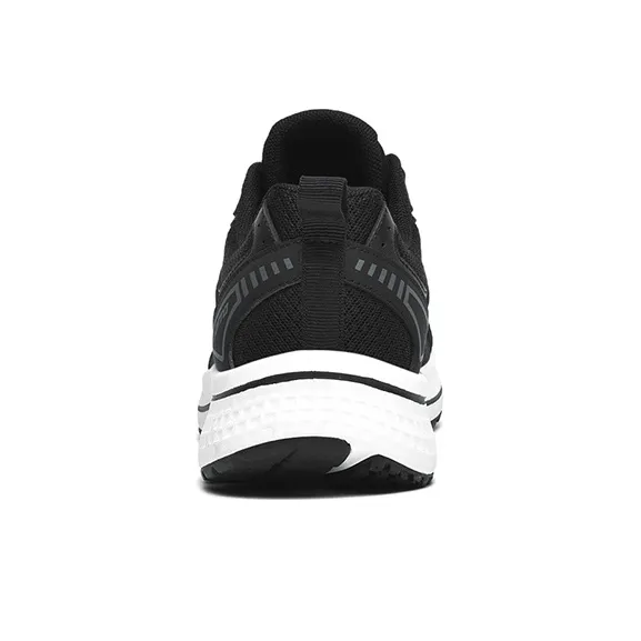 LOTTO Cushioning Anti Slip And Wear Resistant Low Top Training Running Shoes Men's Black-3