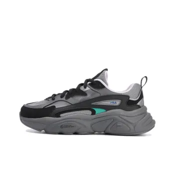 FILA Mars 1S Breathable Retro Sneakers 'Grey Black' Women's